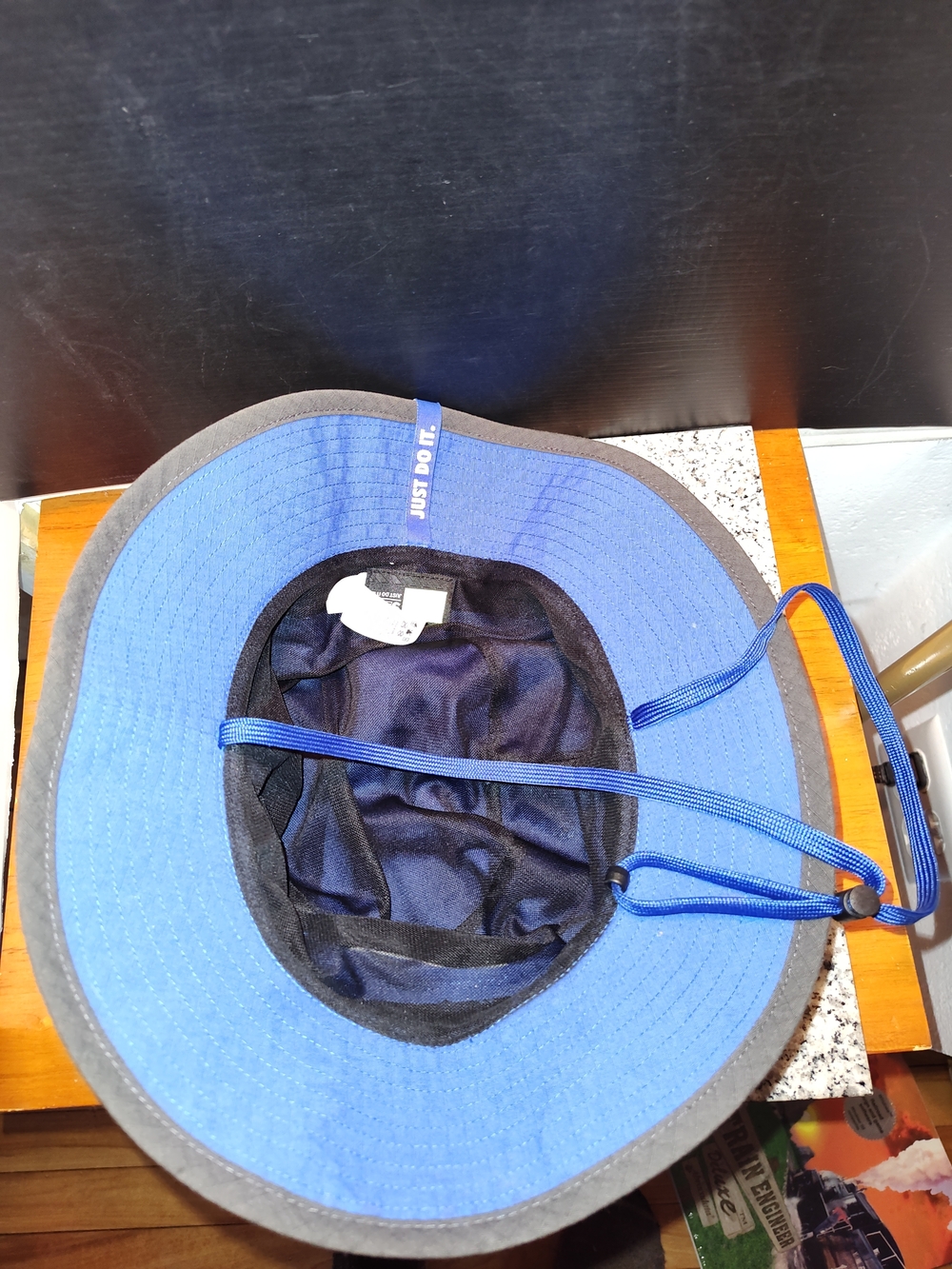 University of Dubuque Spartans Boonie Performance Bucket Hat. Nike. - Picture 8 of 15